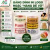 Băng dính in Logo