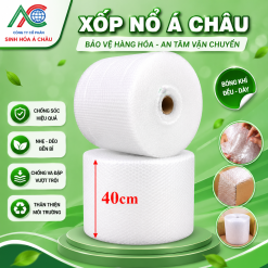 xốp nổ á châu - cuộn 40cm
