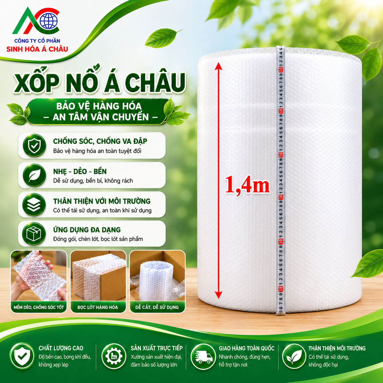 Xốp nổ 1m4
