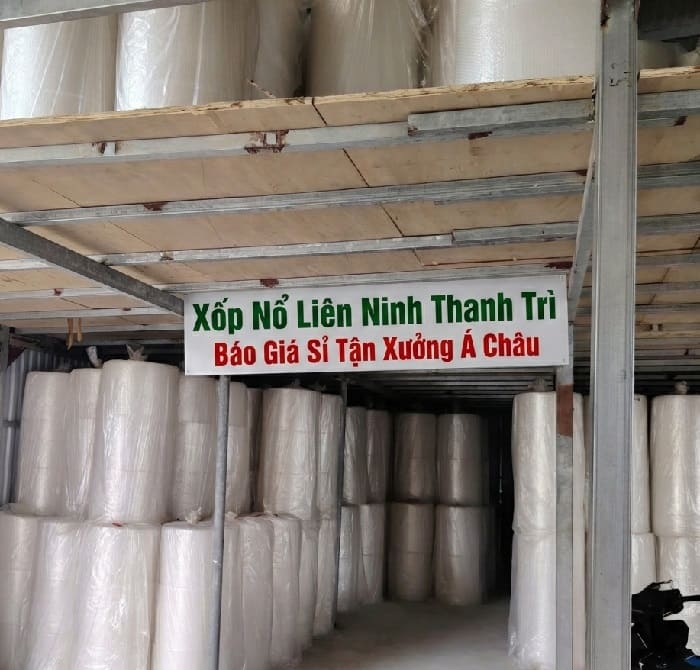 Xốp Nổ Liên Ninh Thanh Trì - Báo Giá Sỉ Tận Xưởng Á Châu
